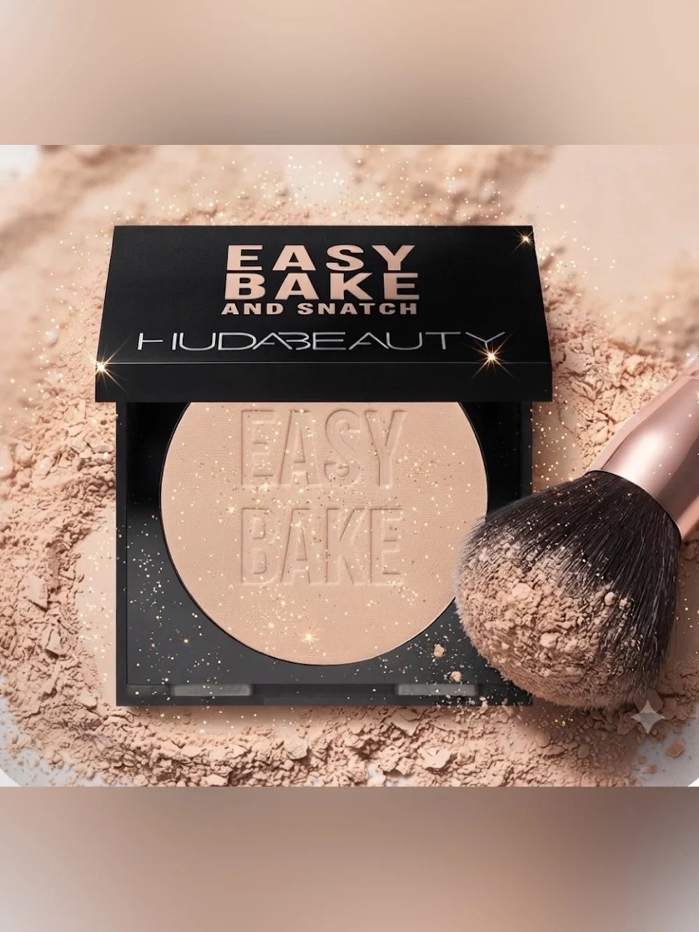 🆕 Huda Beauty Easy Bake and Snatch Pressed Setting Powder, Cupcake